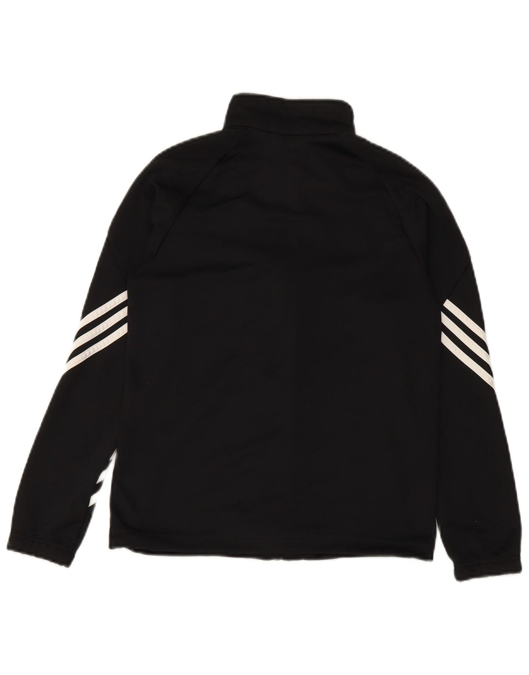 Спортивный костюм ADIDAS Climalite для мальчиков, верхняя куртка 11-12 лет, черный полиэстер