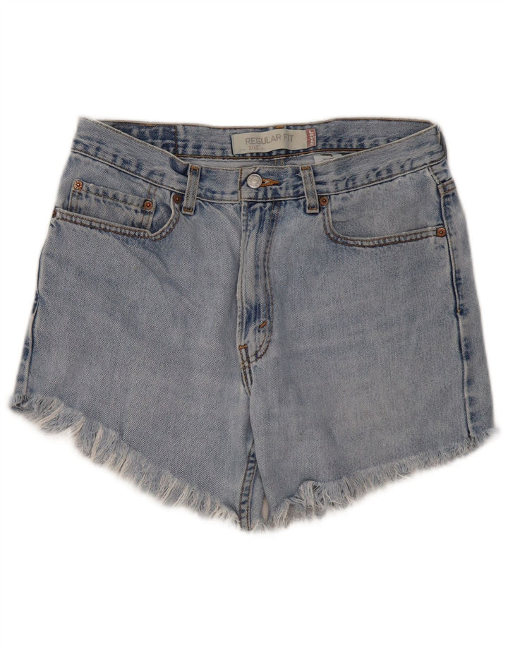 Женские джинсовые шорты стандартного кроя с высокой талией Levi's 505 W33, средний синий цвет
