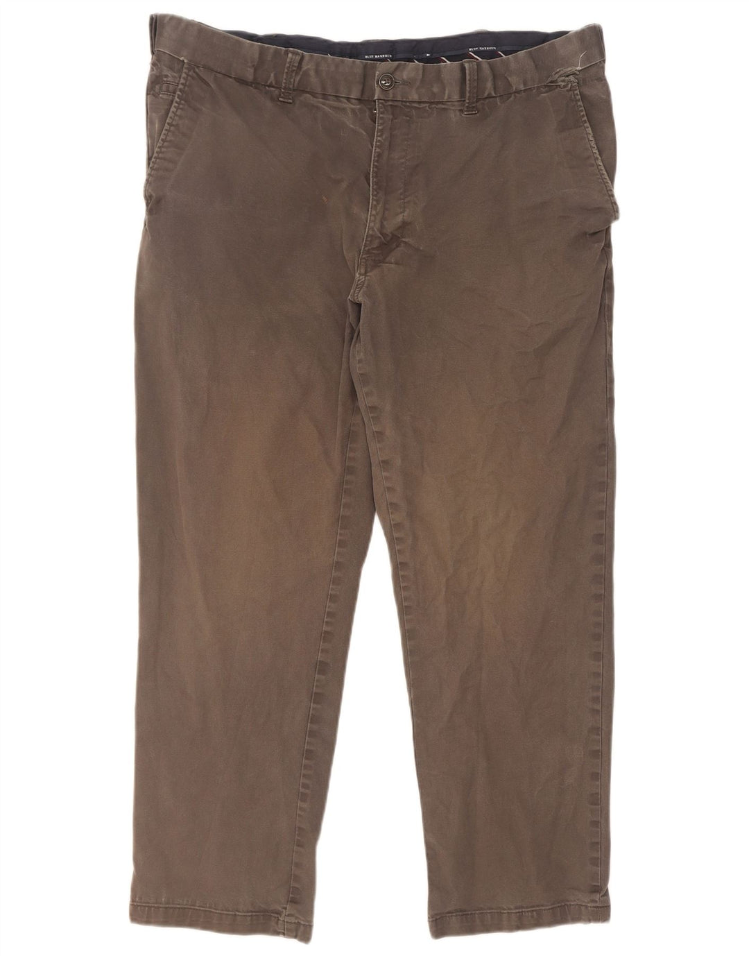 Мужские прямые брюки чинос Marks & Spencer Blue Harbour W40 L29 серые