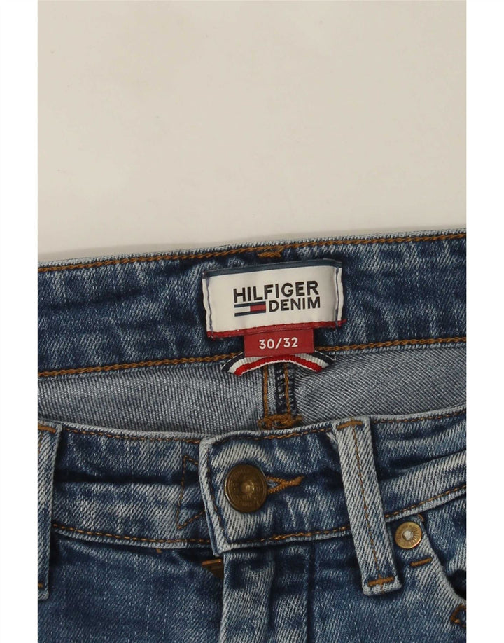 Женские узкие джинсы Tommy Hilfiger W30 L32 синие