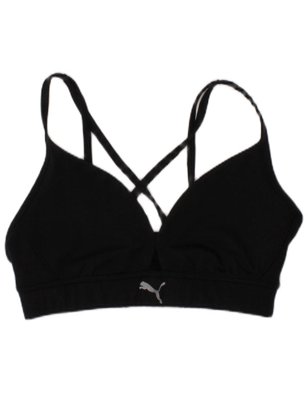 Женский спортивный бюстгальтер Puma Cloudspun Top XS, черный спортивный