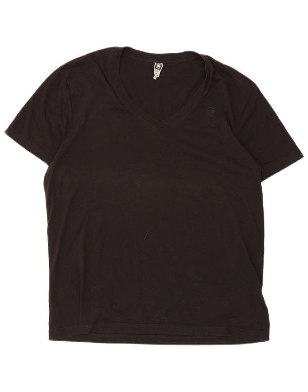 Женская футболка G-Star Top UK 18 XL, черный хлопок