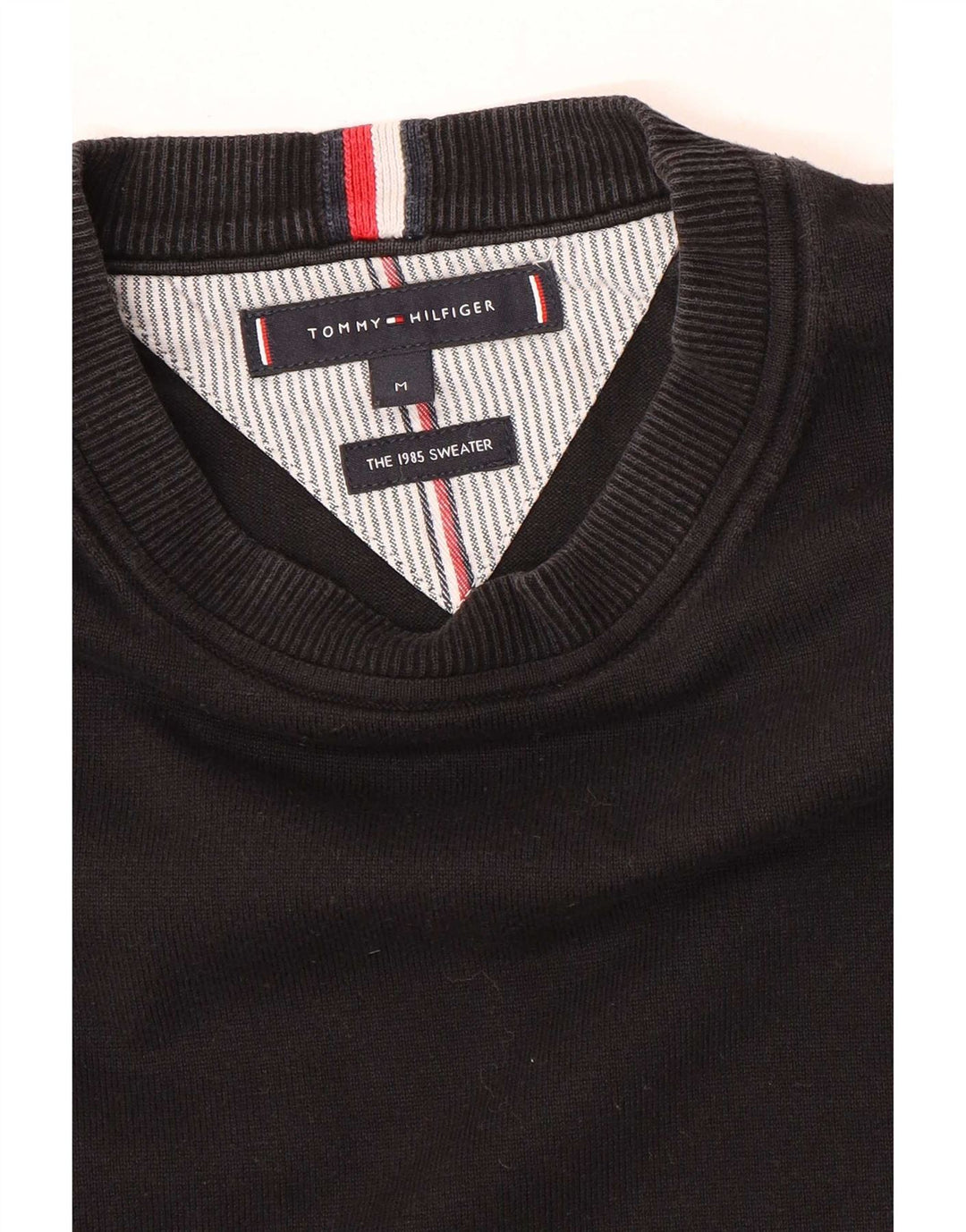 Мужской свитер с круглым вырезом Tommy Hilfiger, средний черный