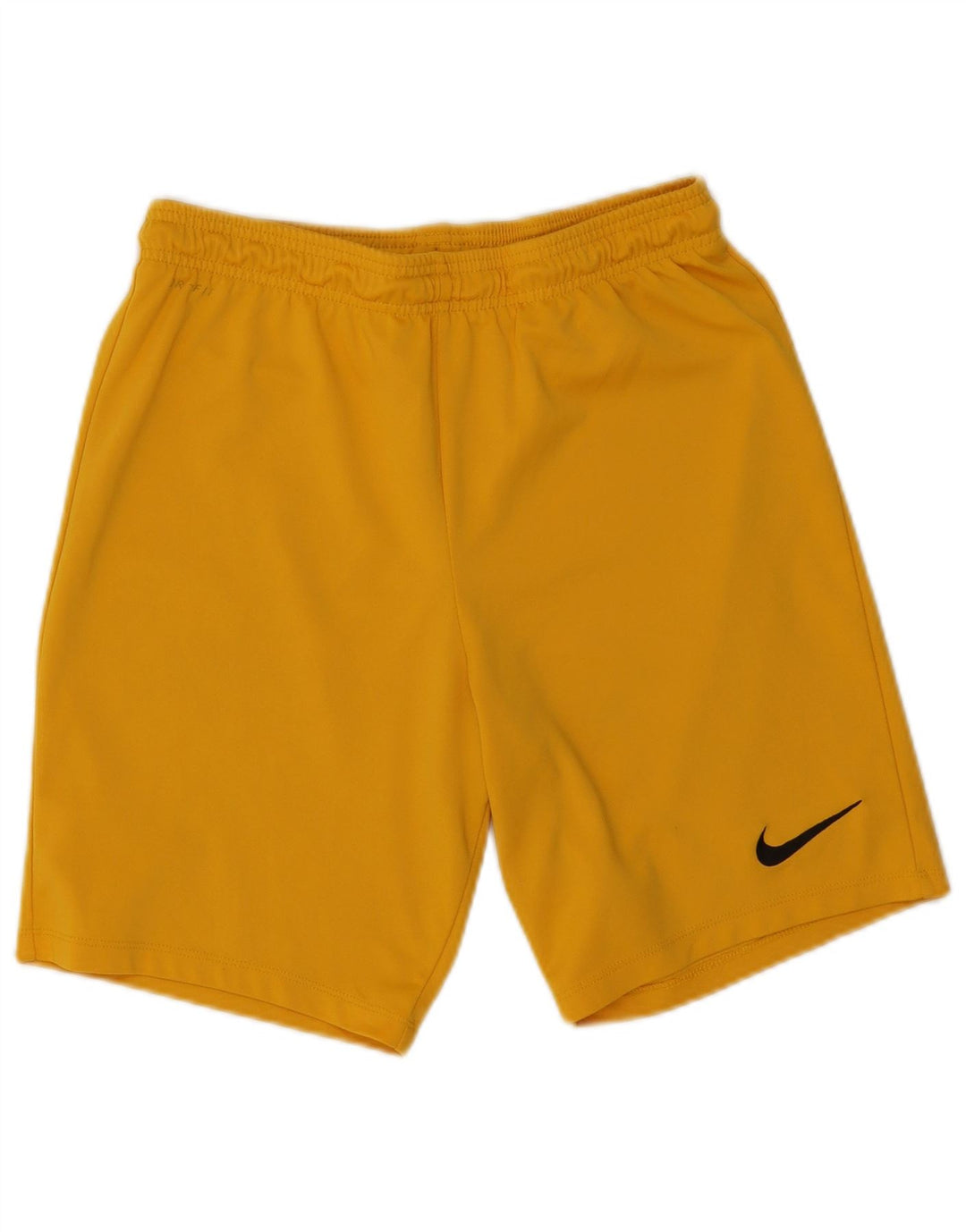 Мужские спортивные шорты Nike Dri Fit из полиэстера среднего желтого цвета