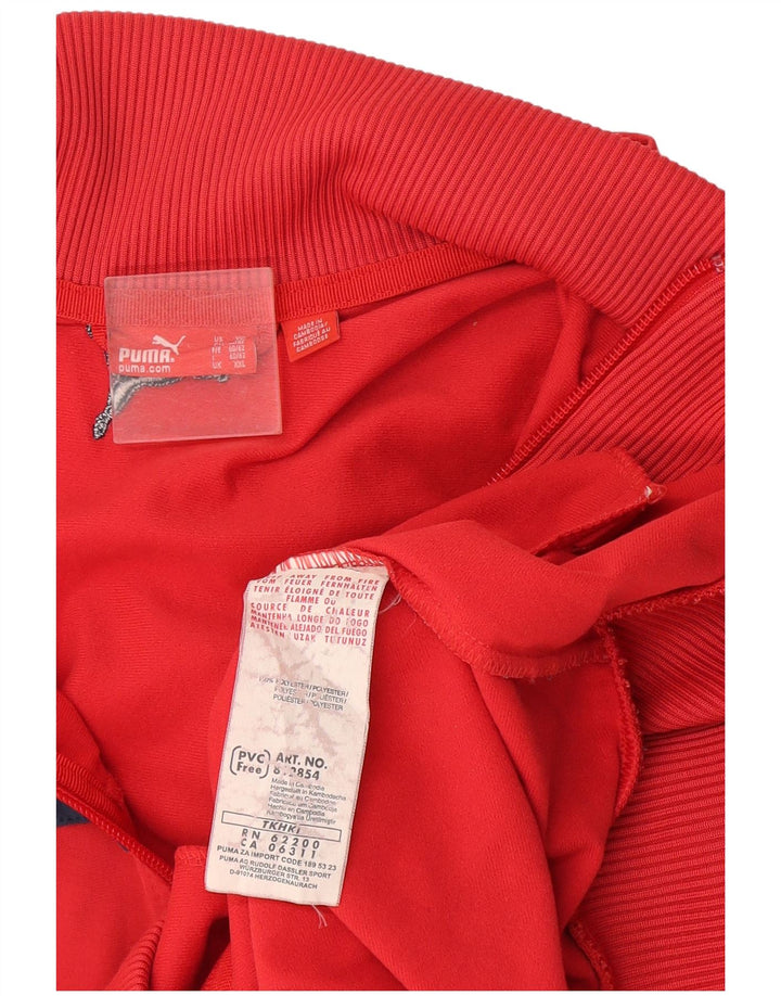 Мужской спортивный костюм Puma 2XL, красный полиэстер