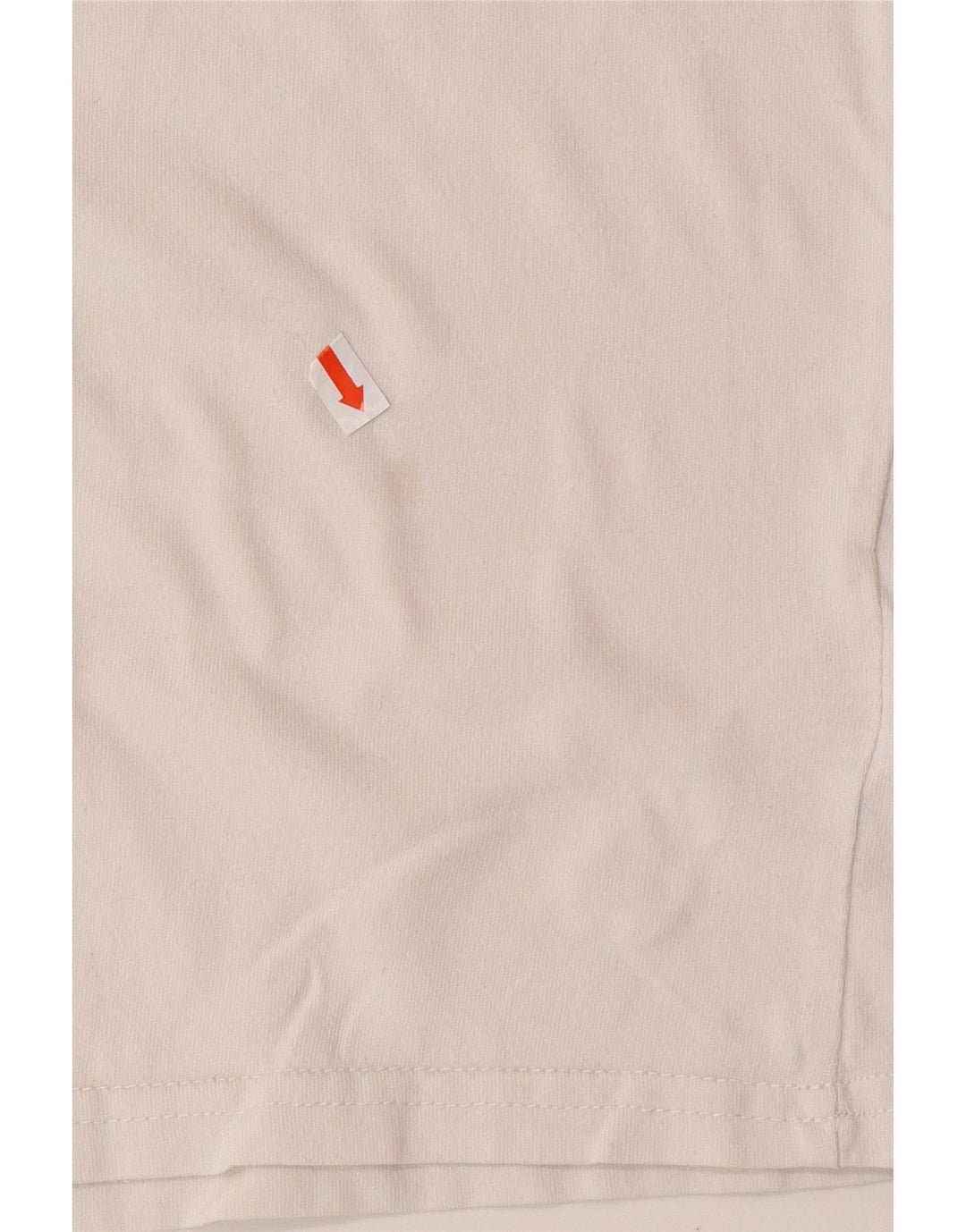 ELLESSE Mens Graphic T-Shirt Top Small White Striped Cotton