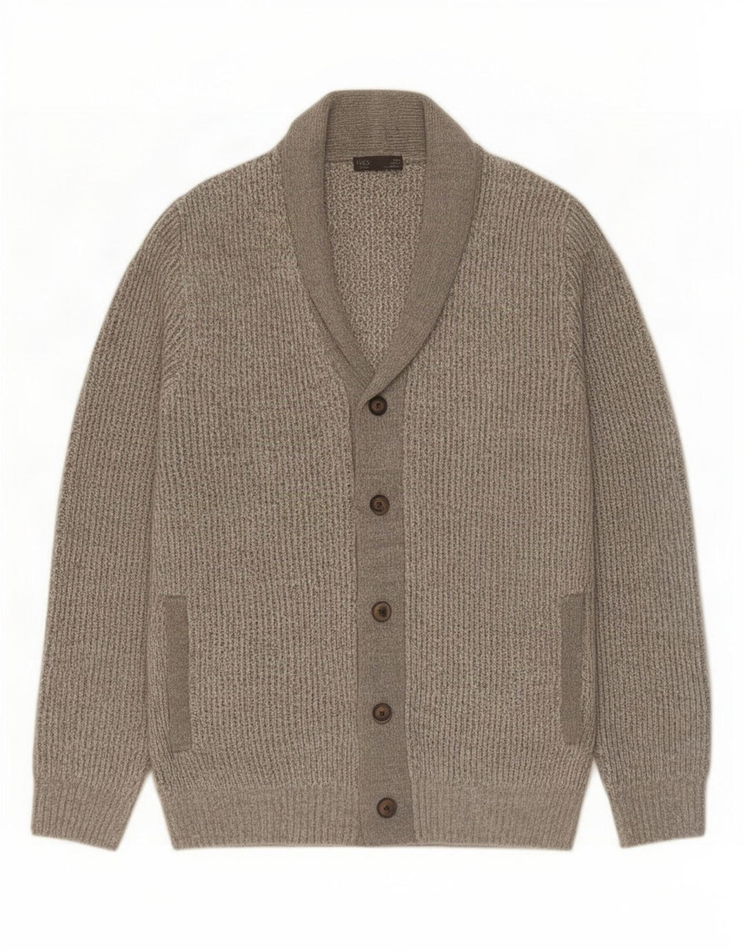 Мужской кардиган-свитер Marks & Spencer 2XL серый акрил