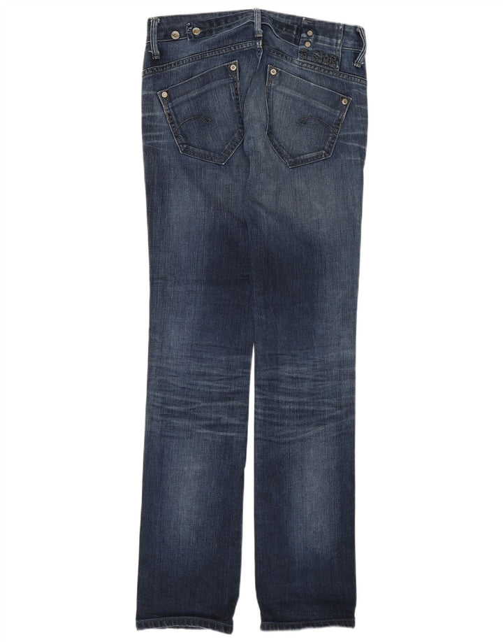 Женские прямые джинсы G-STAR с низкой талией W27 L34, синий хлопок