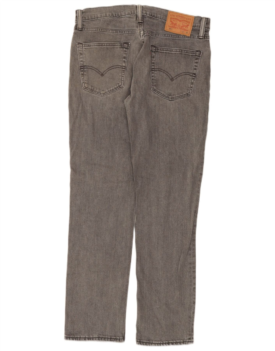 Мужские джинсы Levi's 511 Slim W31 L30 Серые хлопковые