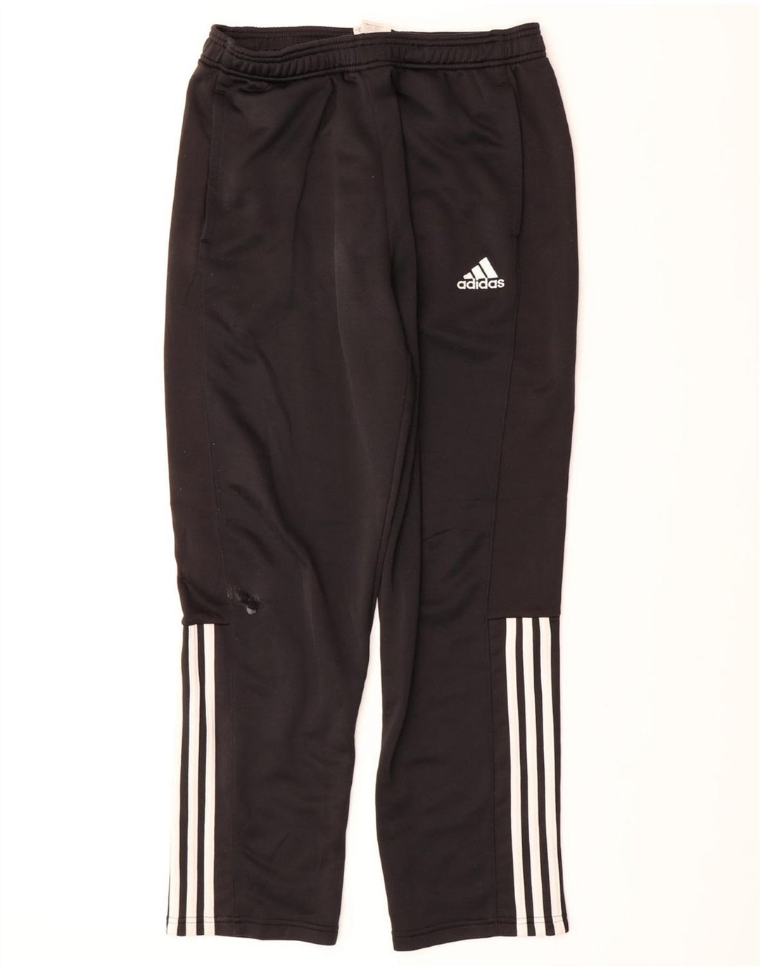 ADIDAS Mens Tracksuit Trousers Large Black Polyester
