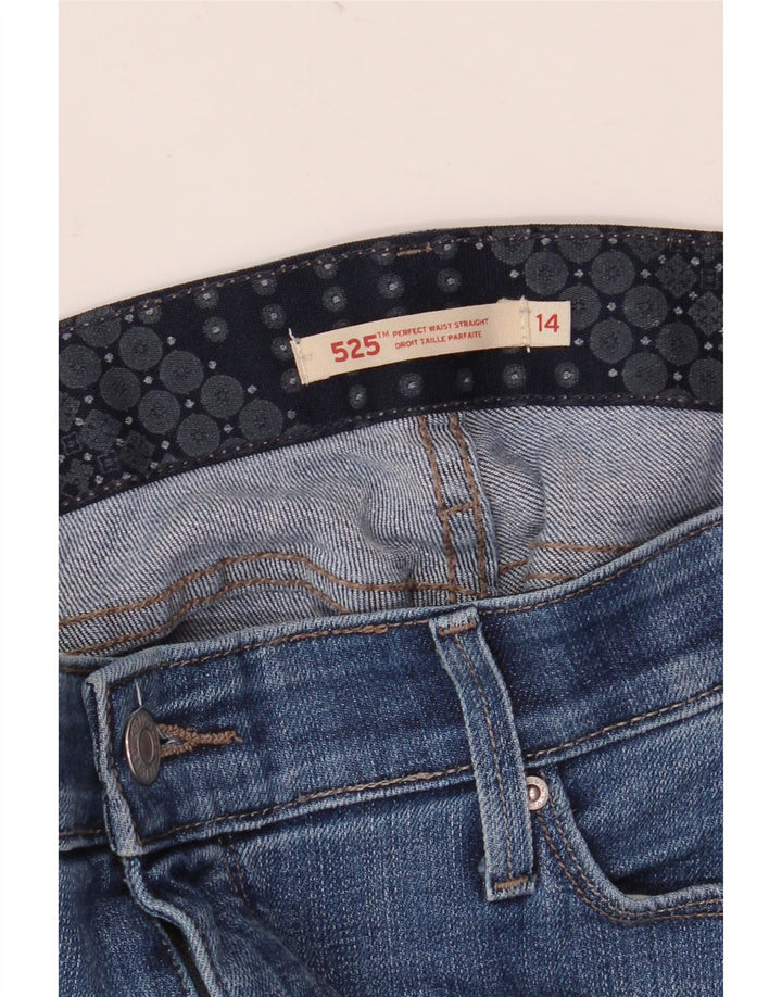 Женские прямые джинсы Levi's 525 США 14 XL W36 L30 синие