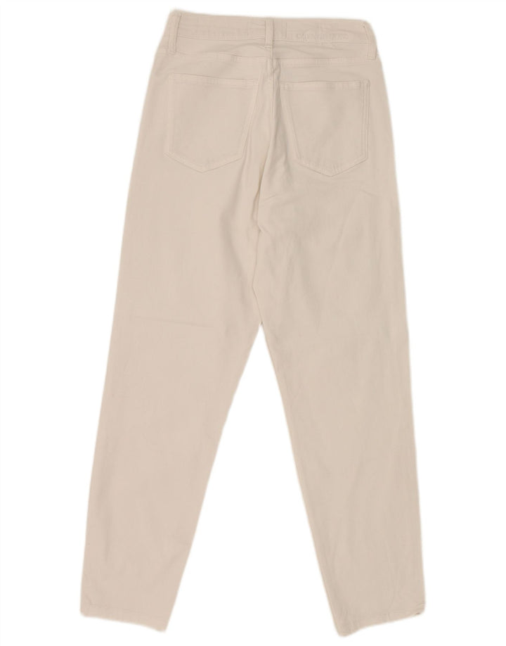 Женские зауженные джинсы Calvin Klein W26 L26 белые