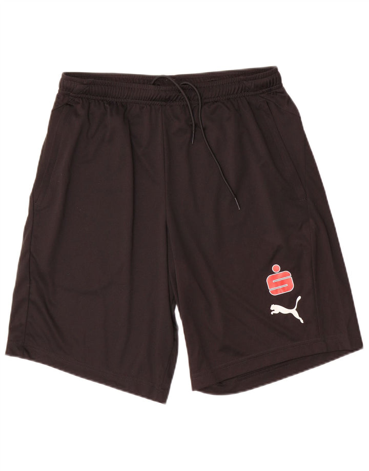 Мужские спортивные шорты Puma, средние черные