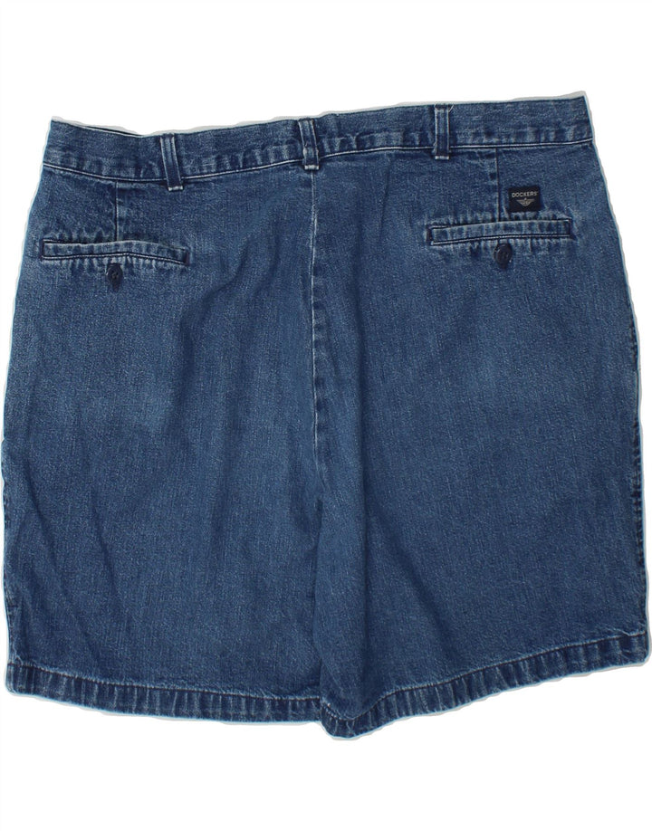 DOCKERS Mens Denim Shorts W40 XL Blue Cotton Vintage Dockers and Second-Hand Dockers from Messina Hembry 