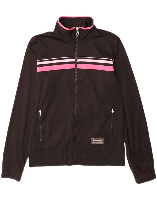 Женская спортивная куртка Champion Heritage Fit UK 14, средний черный цвет