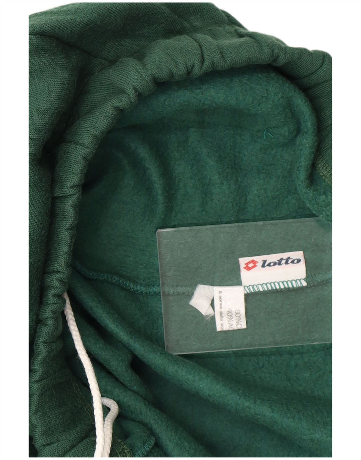 LOTTO Мужские спортивные брюки джоггеры среднего зеленого цвета, хлопок