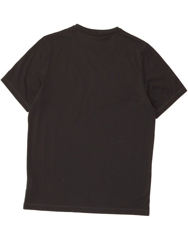 PUMA Mens Graphic T-Shirt Top Large Black Polyester Vintage Puma and Second-Hand Puma from Messina Hembry 