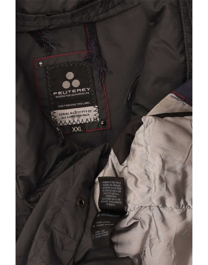 Мужская куртка PEUTEREY Utility UK 44 2XL, черный полиамид