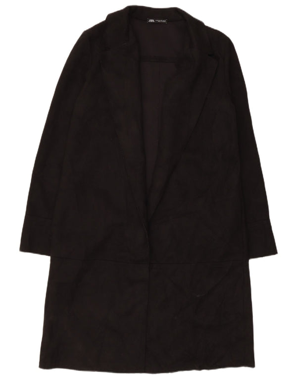 Женское открытое пальто Zara UK 6 XS, черное