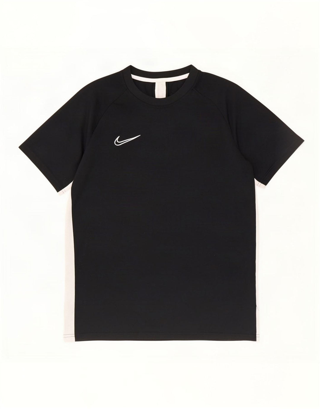 Мужская футболка Nike Dri Fit, большой черный полиэстер с цветными блоками