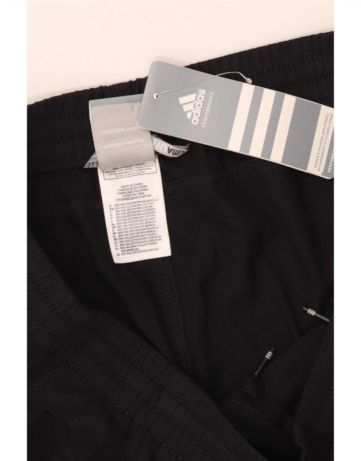 Женские брюки Adidas Climalite Regular Bootcut UK 16, большие W34 L31, черные