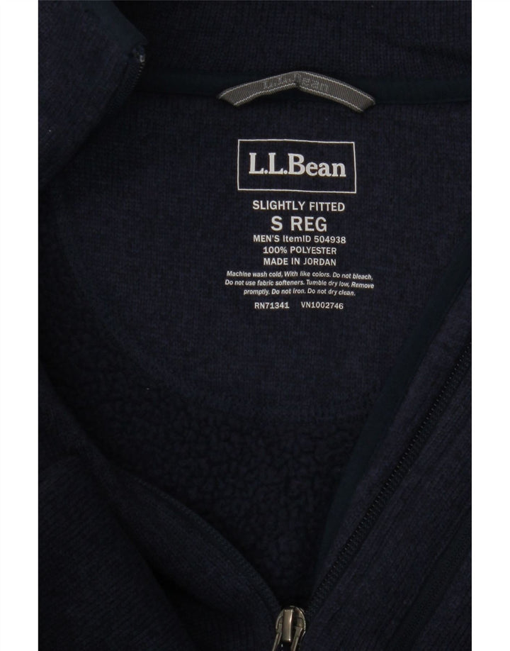 L.L.BEAN Mens Slightly Fitted Tracksuit Top Jacket Small Navy Blue Vintage L.L.Bean and Second-Hand L.L.Bean from Messina Hembry 