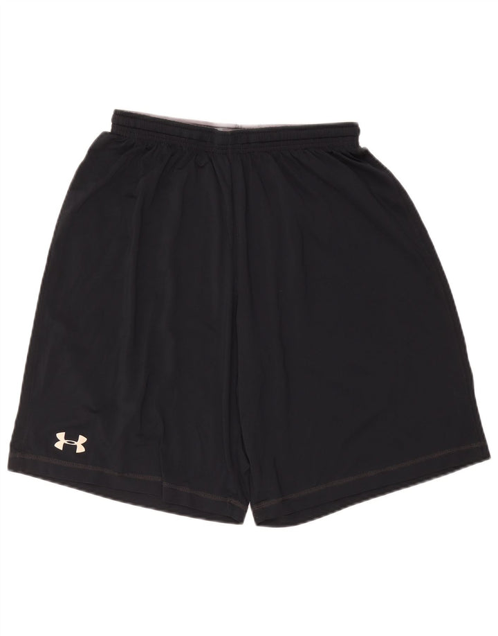 Мужские спортивные шорты UNDER ARMOR Heat Gear, средние, черные