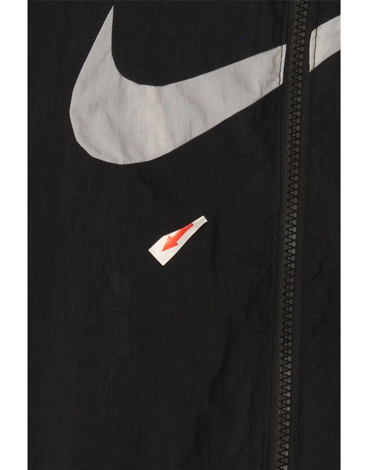 Мужская спортивная куртка свободного покроя Nike с рисунком XL, черная