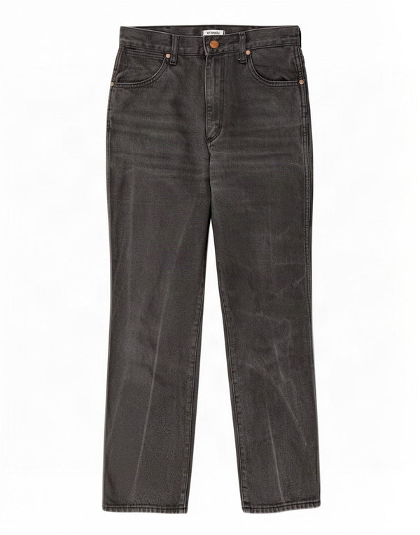 Женские прямые джинсы Wrangler Wild West W28 L27, серый хлопок