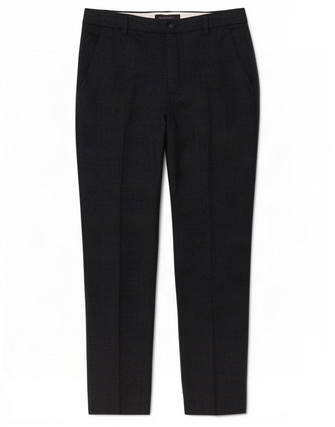 Женские костюмные брюки Marks & Spencer UK 12, средние W32 L28, темно-синие в клетку