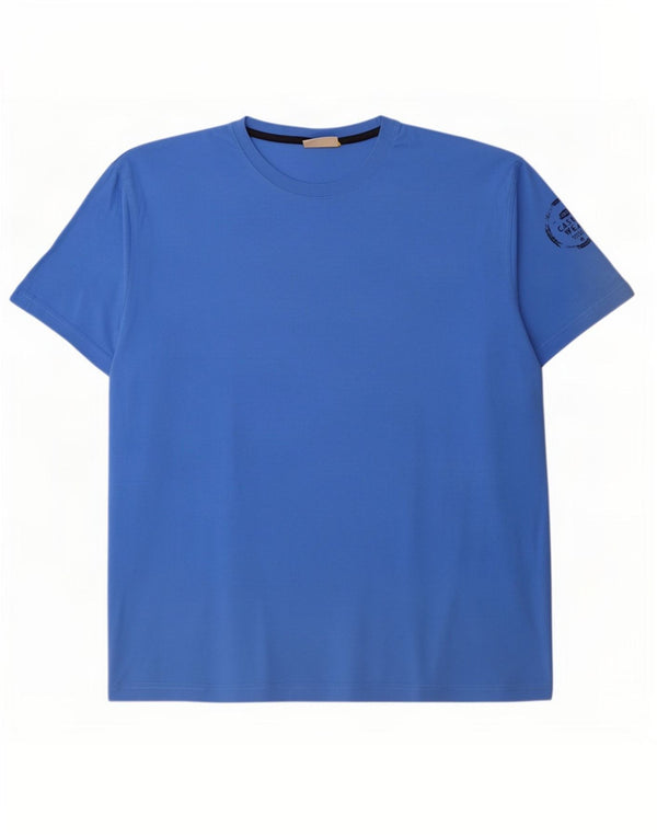 Мужская футболка Camel Active 3XL, синяя, хлопок