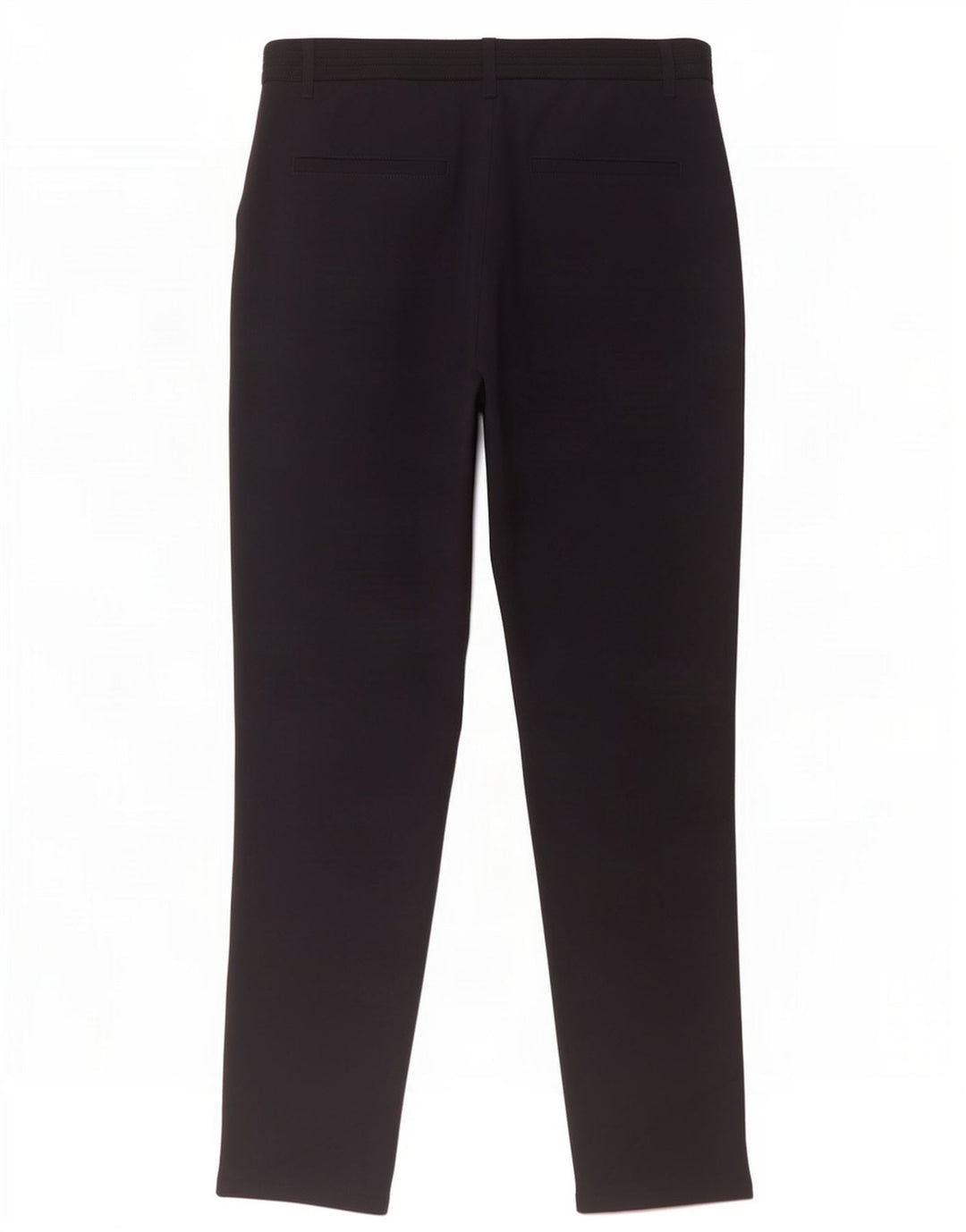 Женские прямые костюмные брюки Zara Medium W30 L30, темно-синий, полиэстер