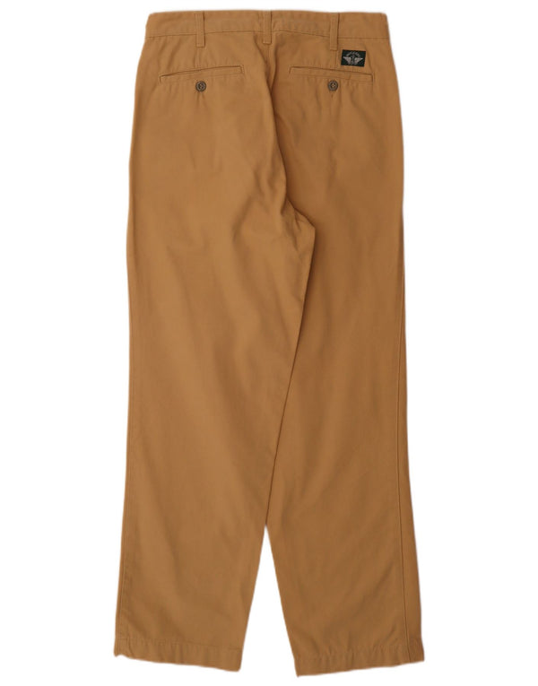 Мужские прямые брюки-чиносы Dockers W32 L30, бежевый хлопок