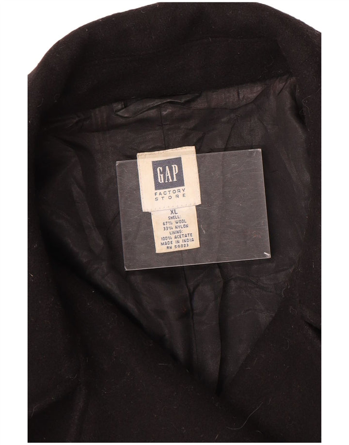 Женское полупальто Gap UK 18 XL, черная шерсть