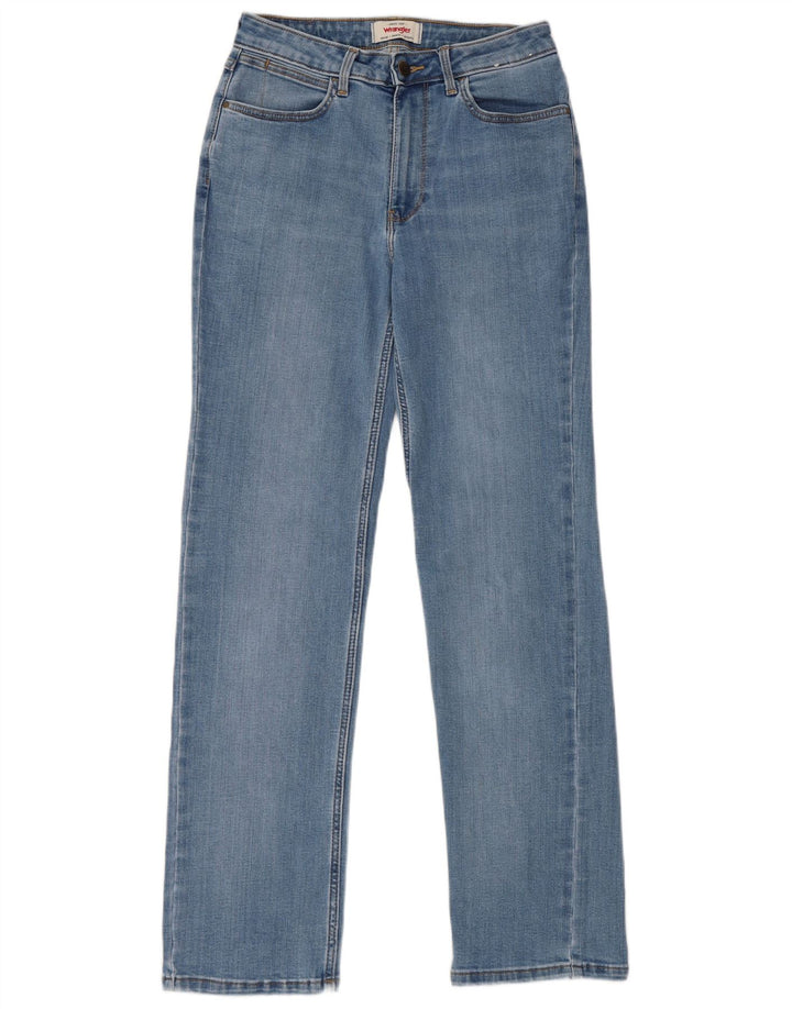 Женские прямые джинсы Wrangler W27 L32 синие, хлопок