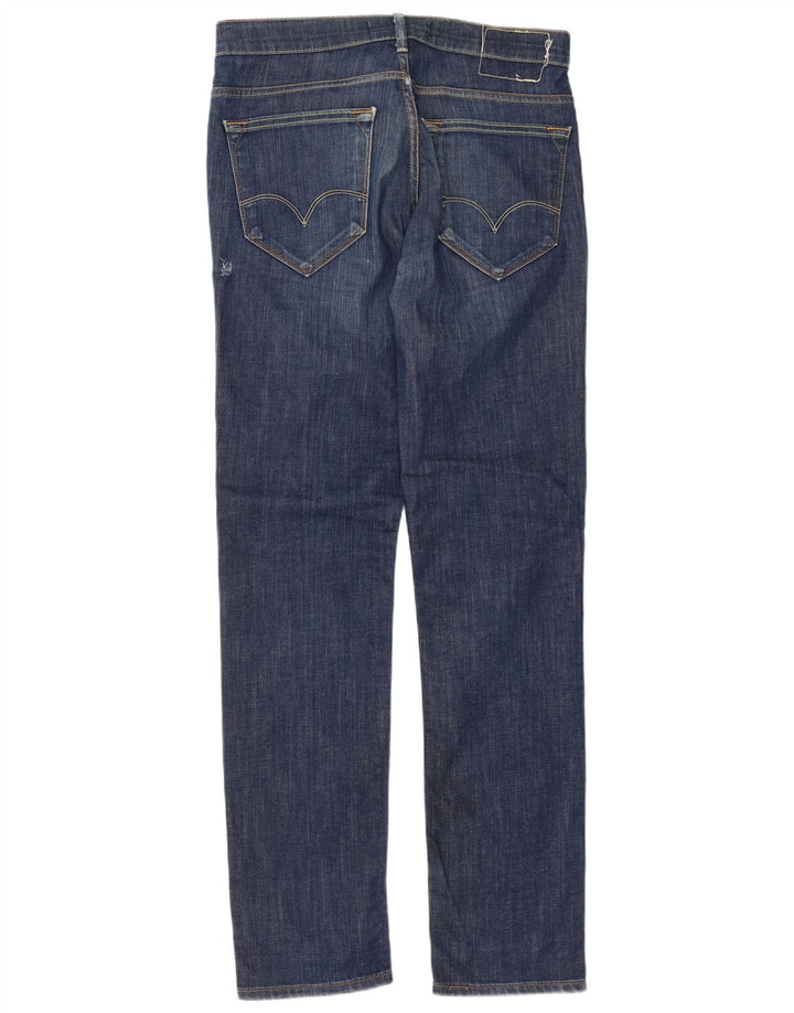 Мужские джинсы Levi's Slim 519 W34 L34 синие, хлопок