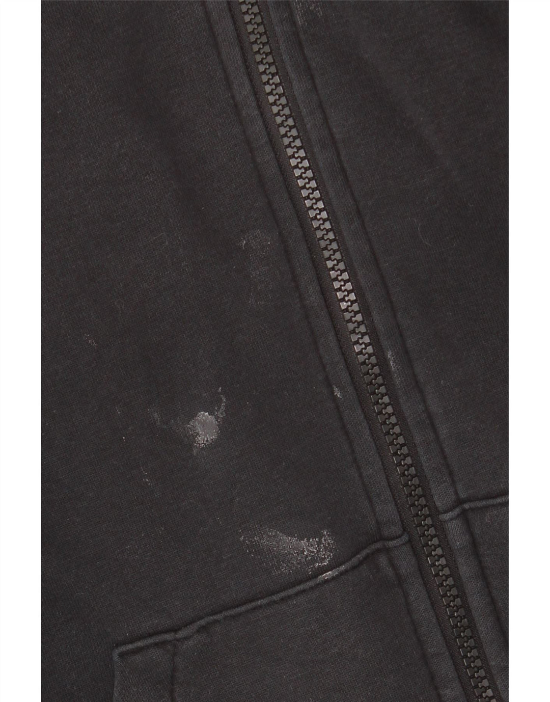 Женский свободный свитер с капюшоном на молнии NIKE UK 6 XS, черный хлопок