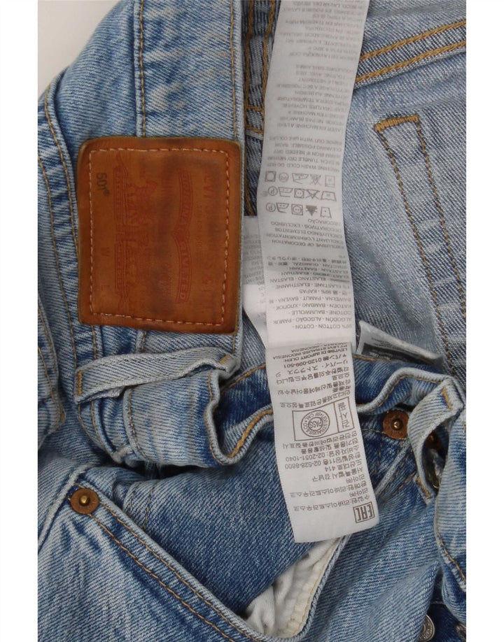 Мужские прямые джинсы Levi's 501 W31 L26 синие, хлопок