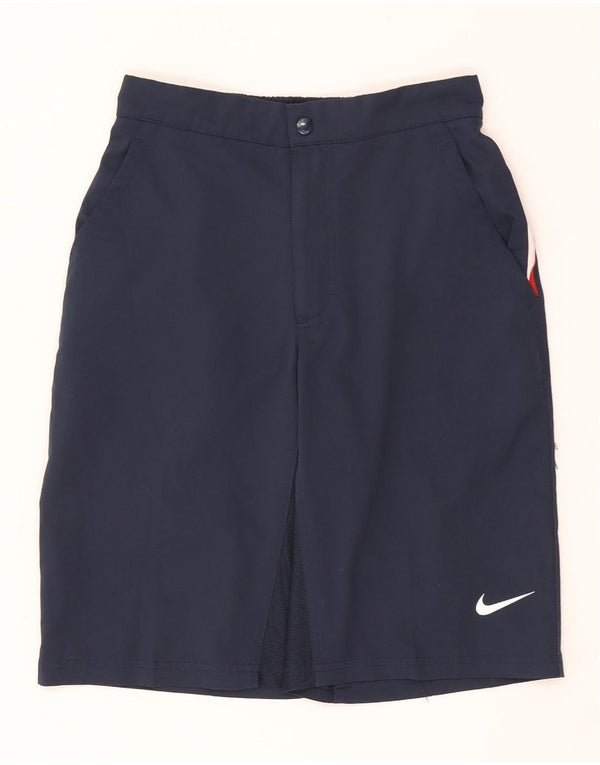 Женские шорты чинос Nike Dri Fit XS W25, темно-синий, полиэстер