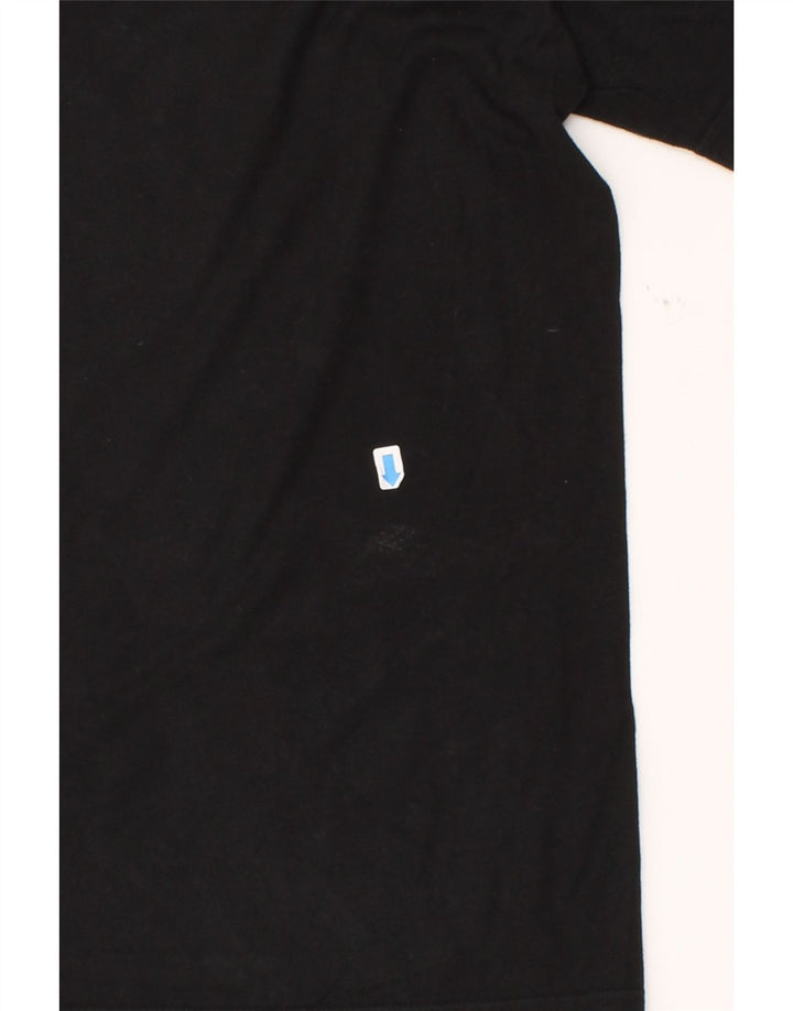 NIKE Mens Regular Fit Graphic T-Shirt Top Medium Black Cotton Vintage Nike and Second-Hand Nike from Messina Hembry 