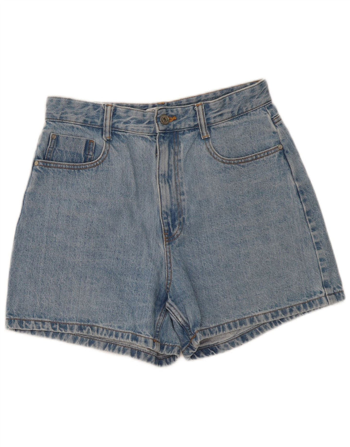 Женские джинсовые шорты Zara с высокой талией EU 40 Medium W30 Синие