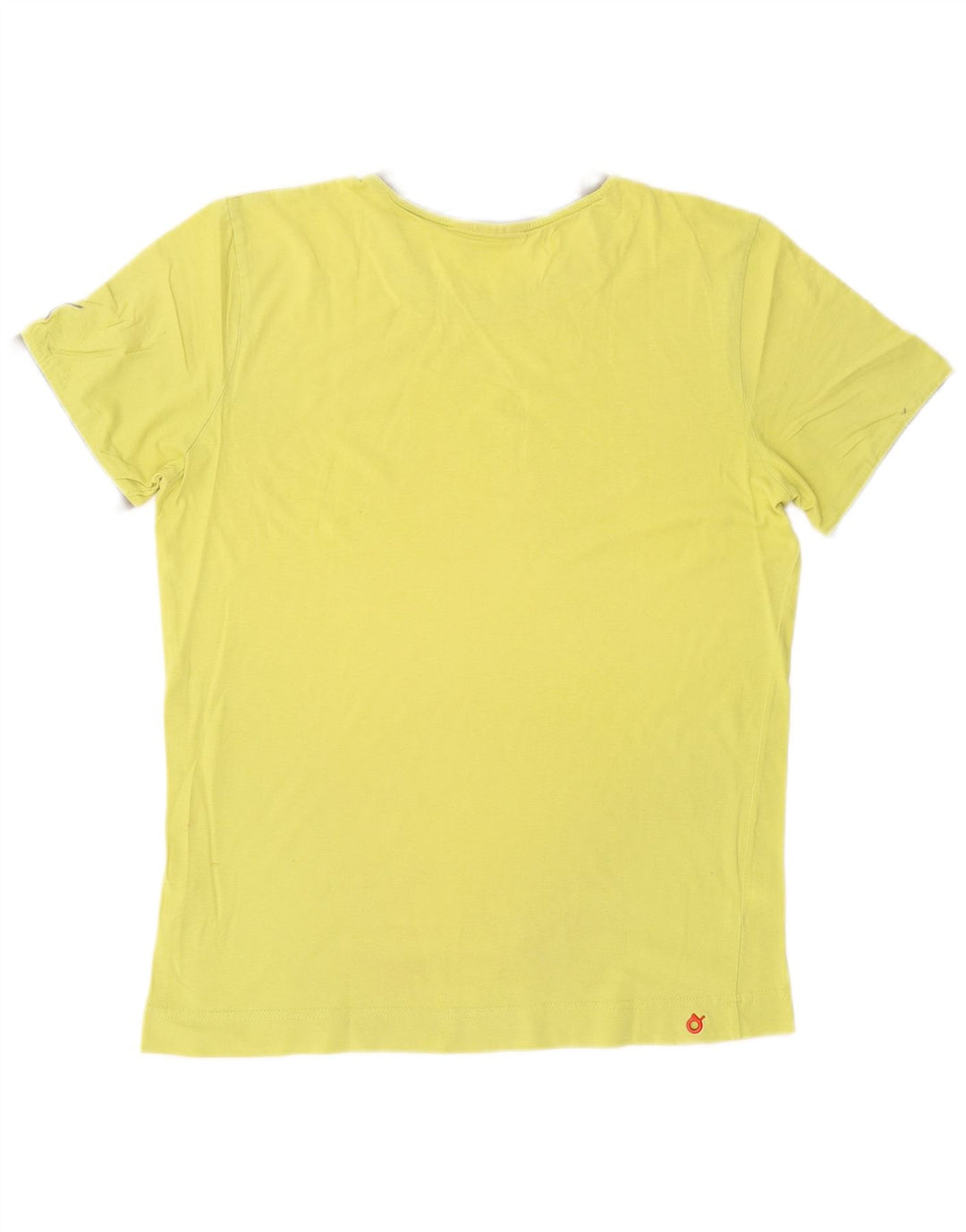 PUMA Mens Graphic T-Shirt Top Medium Green Cotton