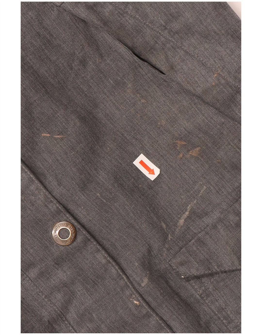 JACK WOLFSKIN Женская парка с капюшоном UK 10, маленький серый полиэстер