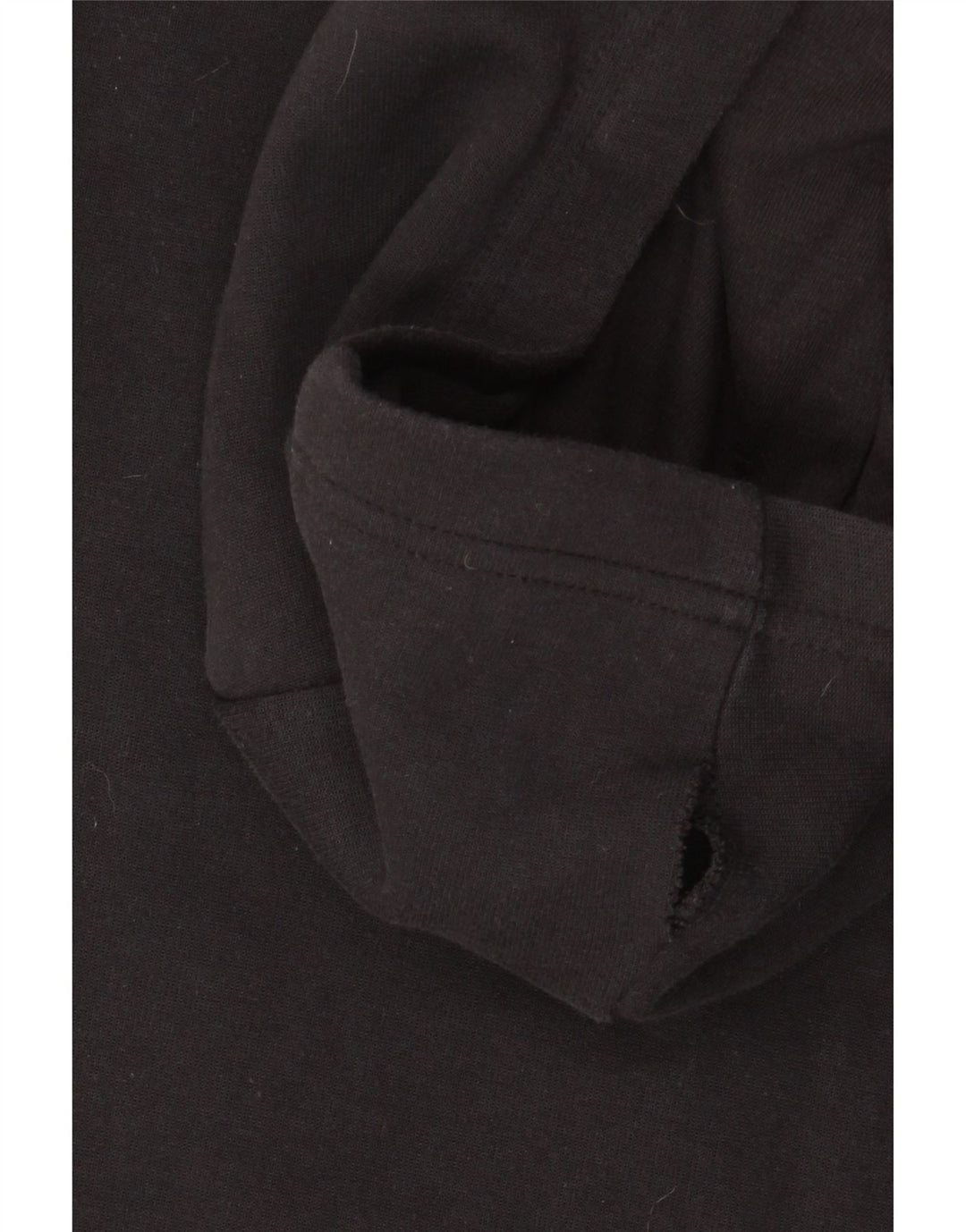 ADIDAS Свитер свободного кроя с капюшоном и молнией для мальчиков 14–15 лет, черный хлопок