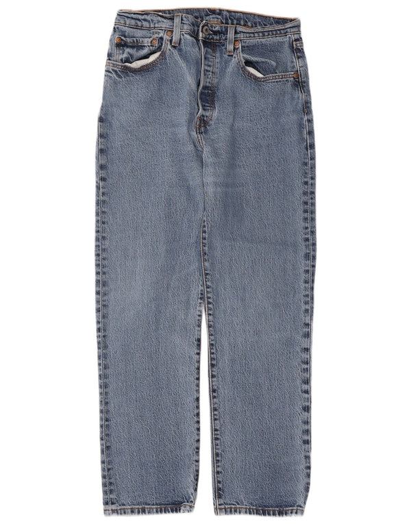 Мужские прямые джинсы Levi's 501 W28 L28 синие, хлопок