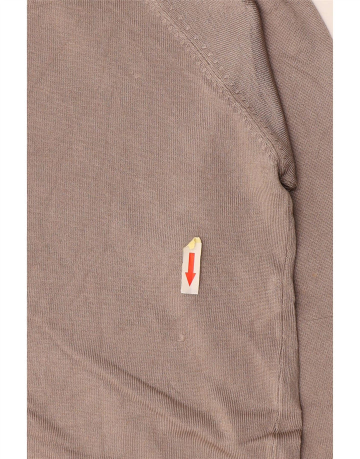Женский кардиган Zara UK 14, большой серый вискоза