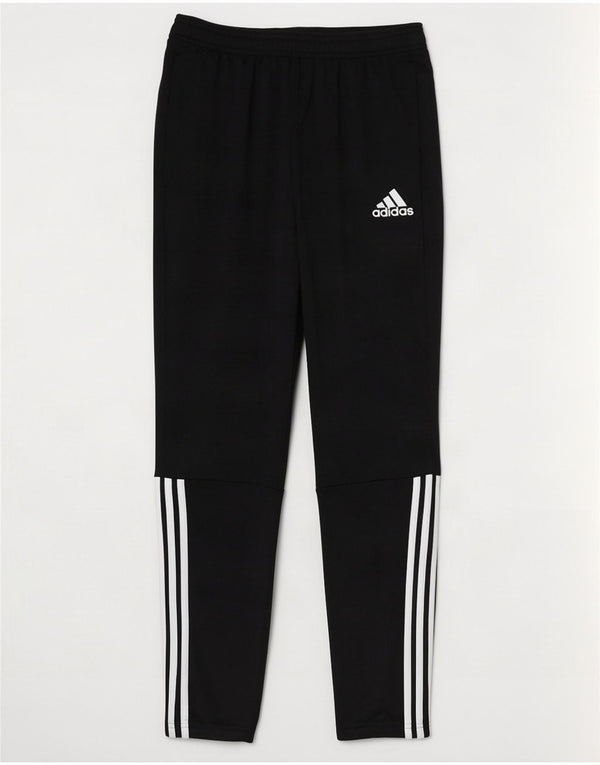 Мужские спортивные брюки Adidas Climacool, большие черные полиэстеровые брюки