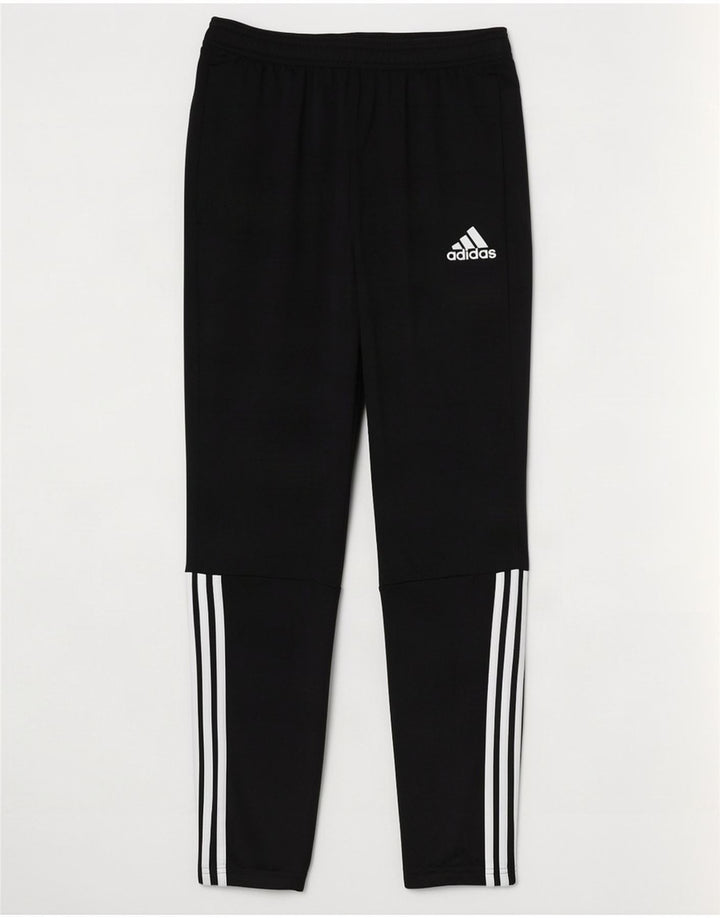 Мужские спортивные брюки Adidas Climacool, большие черные полиэстеровые брюки