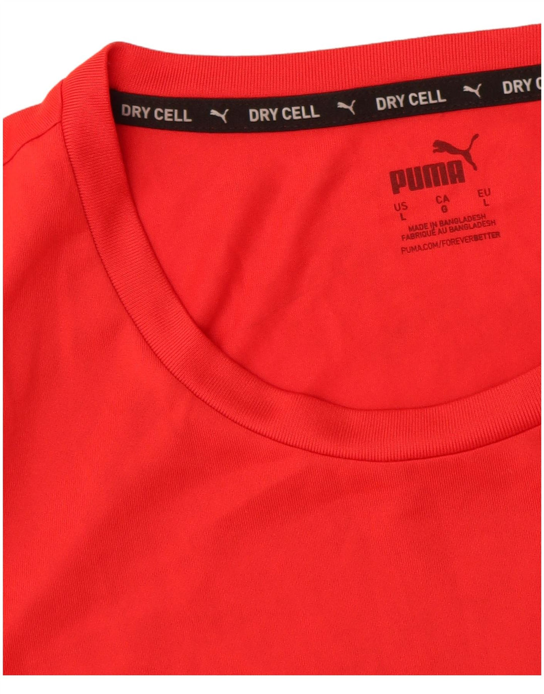 Мужская футболка Puma, большой красный полиэстер