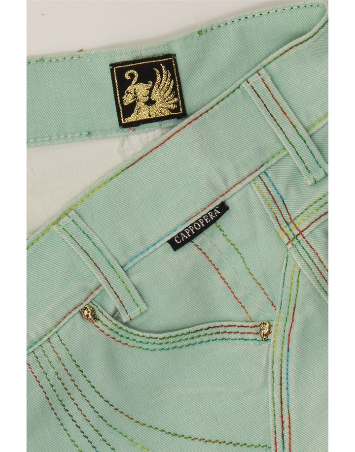 CAPPOPERA Womens Denim Skirt W30 Medium  Green